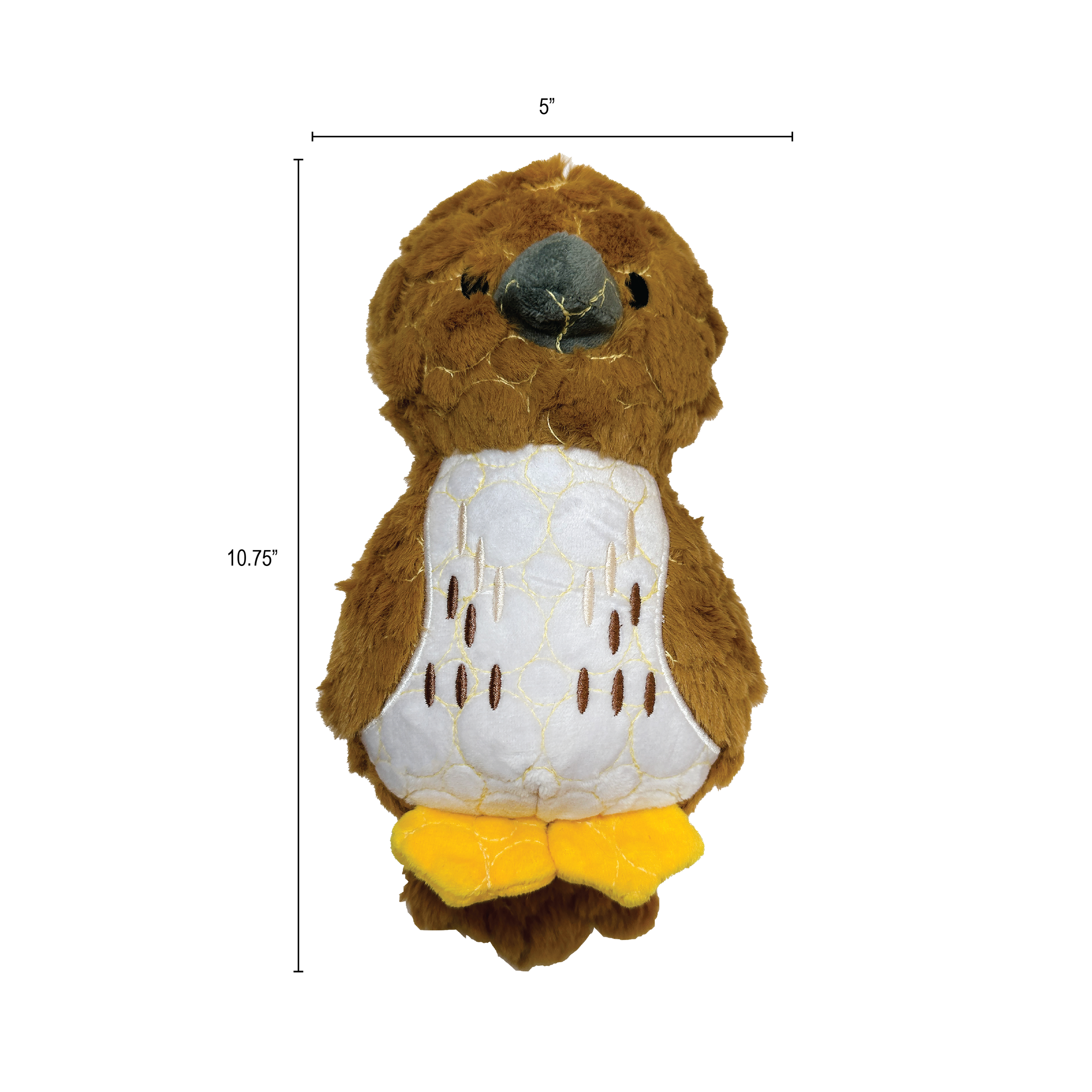 Bite Force Built w. Kevlar Tough Plush Hawk Dog Toy