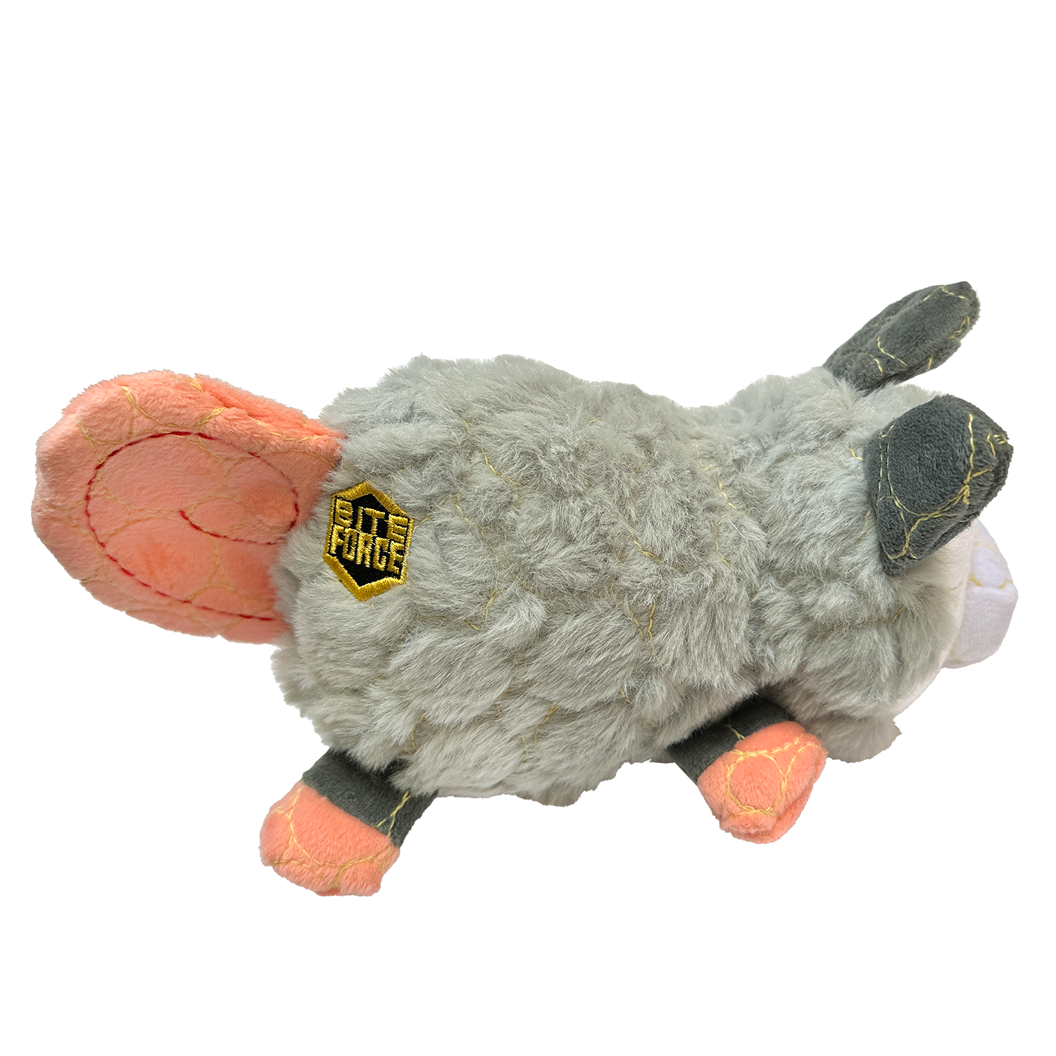 Bite Force Built w. Kevlar Tough Plush Opossum Dog Toy
