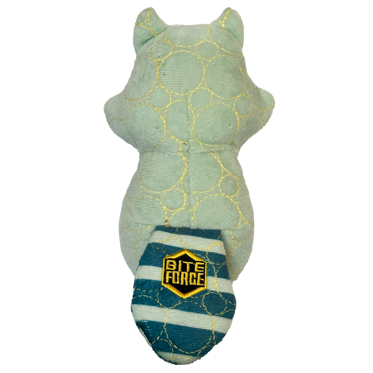 Bite Force Built w. Kevlar Tough Plush Racoon Dog Toy
