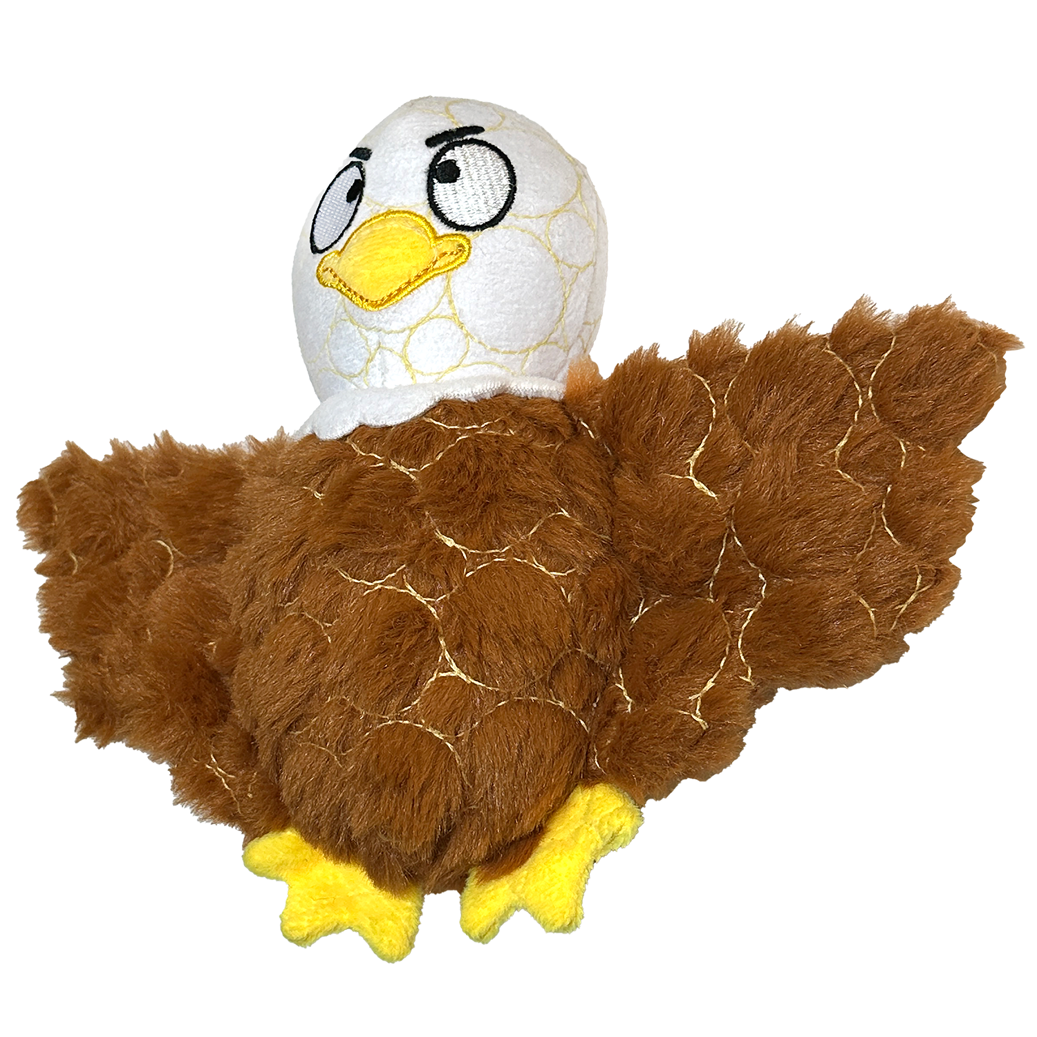 Bite Force Built w. Kevlar Tough Plush Eagle Dog Toy